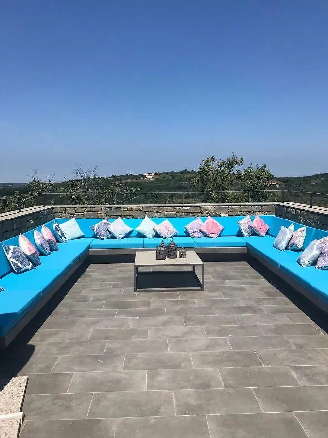 Exceptional 5 Star Villa With Breathtaking Views, Sauna And Fitness Studio Momjan