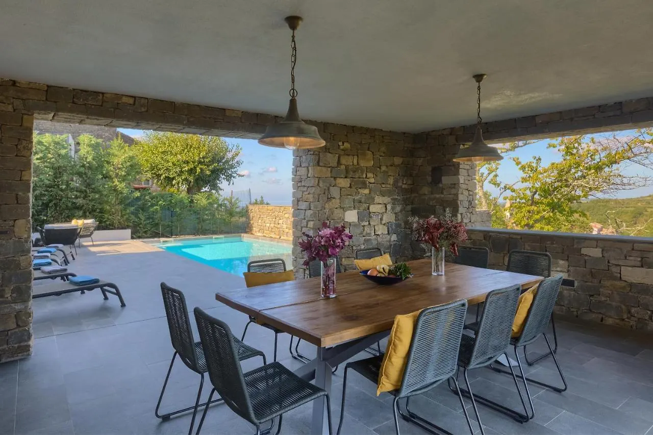 Exceptional 5 Star Villa With Breathtaking Views, Sauna And Fitness Studio Momjan