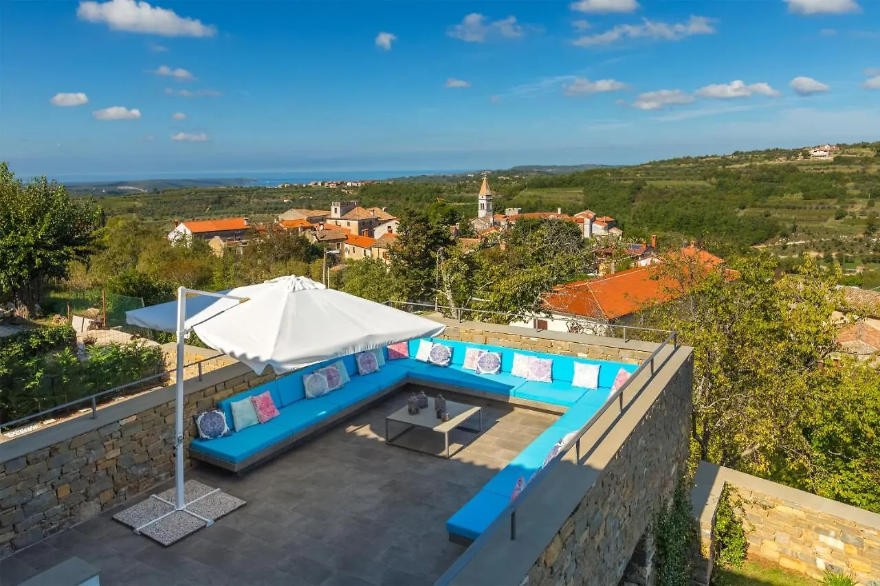 Exceptional 5 Star Villa With Breathtaking Views, Sauna And Fitness Studio Momjan